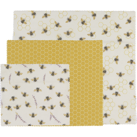 Now Designs Set of 3 Beeswax Food Wraps