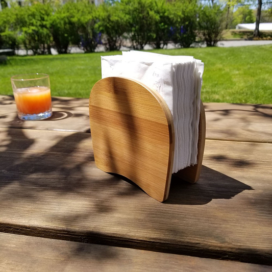 Lipper Bamboo Napkin Holder