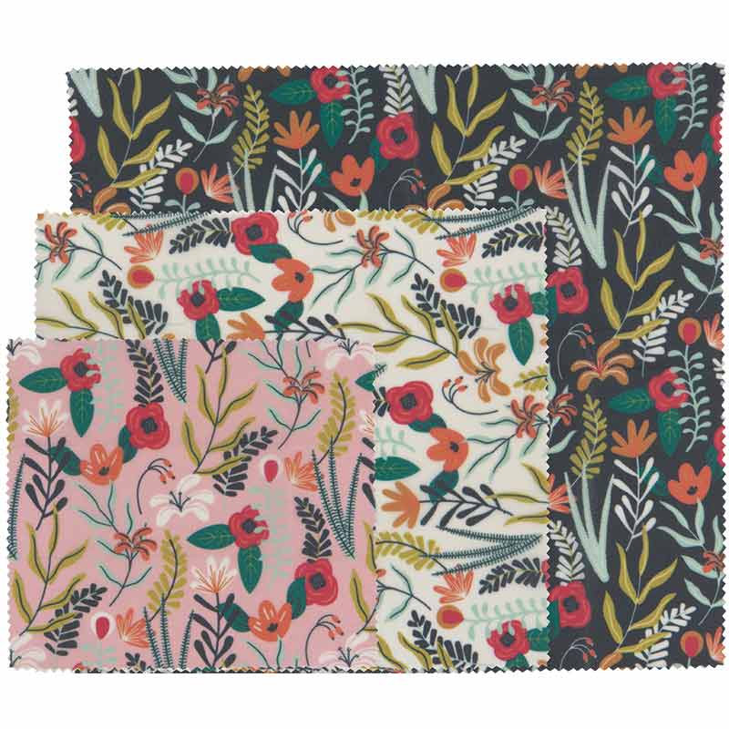 Now Designs Set of 3 Beeswax Food Wraps