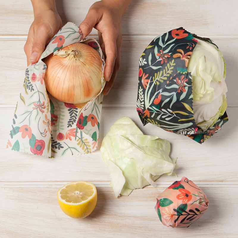 Now Designs Set of 3 Beeswax Food Wraps